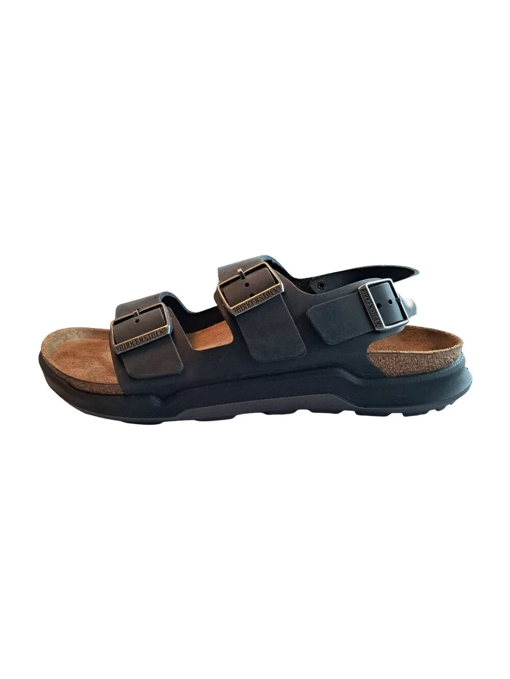 Birkenstock Milano Crosstown Sandals Oiled Leather Size Mens 9/ Wmns 11 Reg Fit